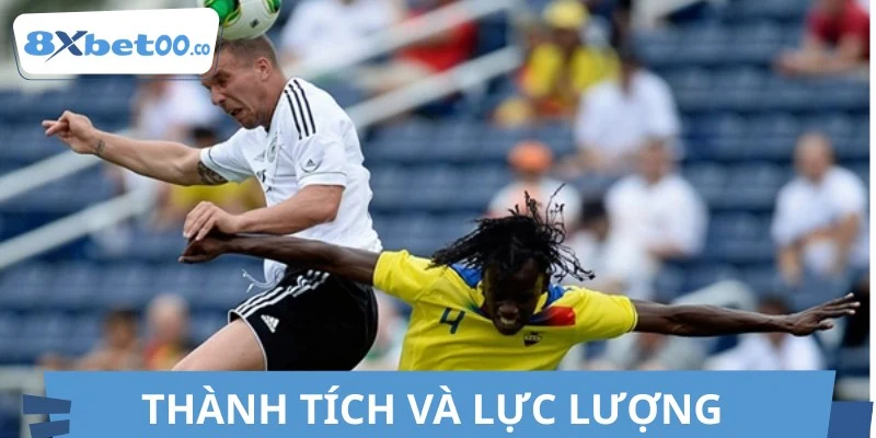 Thống kê thành tích đối đầu và lực lượng Ecuador vs Đức