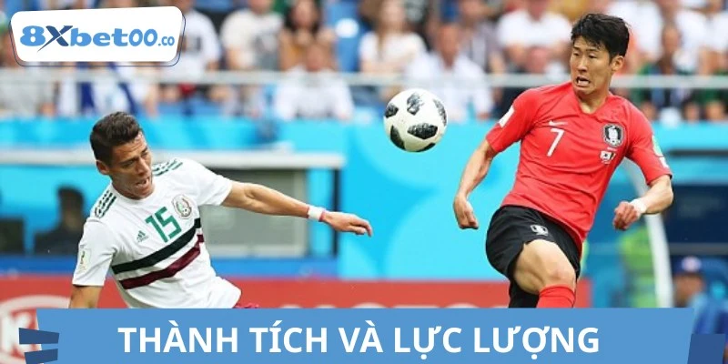Thống kê thành tích và lực lượng trận Mexico vs Hàn Quốc